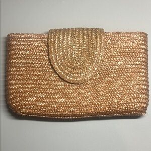 Caterina Bertini Woven Clutch